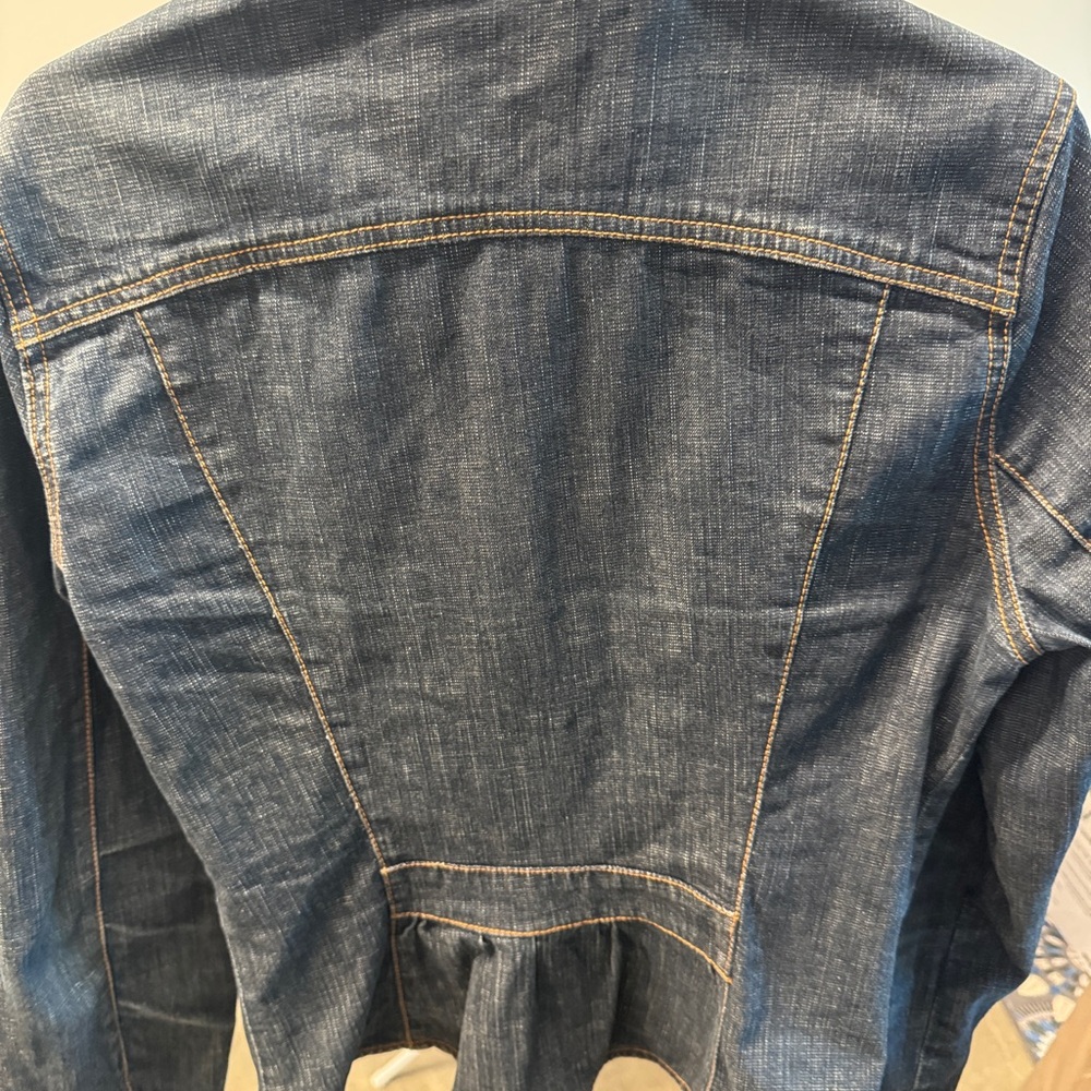 bebe Dark Blue Jean Jacket